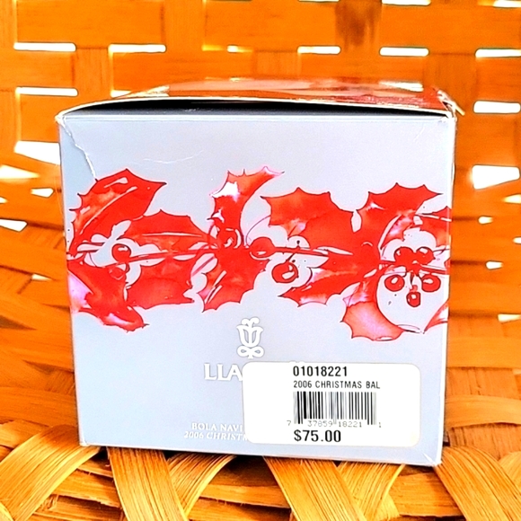 2006LLADRO XMAS CHRISTMAS BALL ORNAMENT - Picture 7 of 7